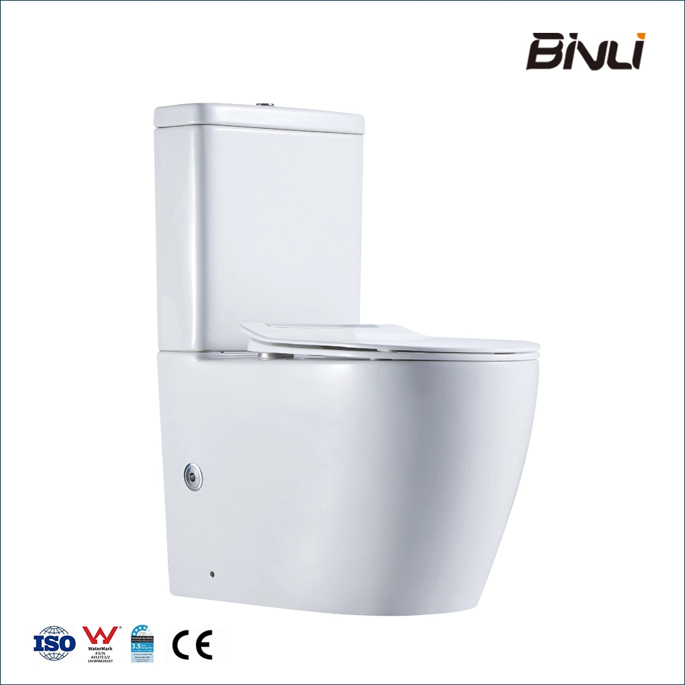 Good Selling and Cheap Western Sanitary Ware Marine Watermark Commode Toilet