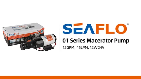 Seaflo 12V DC High Efficient Macerator Water Pump for Marine