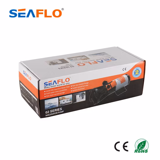 Seaflo 12V DC 해양용 고효율 Macerator 워터 펌프